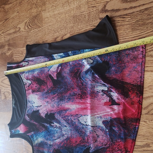 (S) Papa Vancover Art Deco Assymetrical Colorful Business Casual - Picture 4 of 8